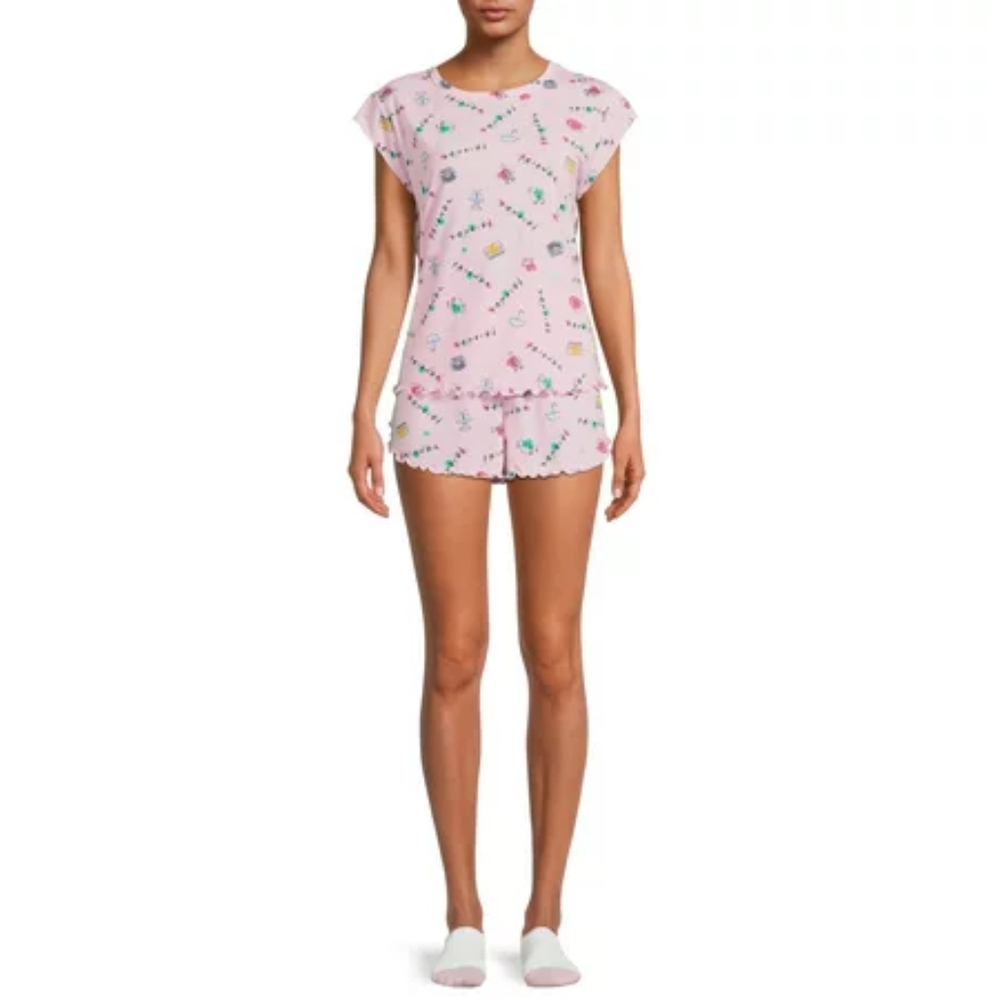 Friends Sleep Shorts Set